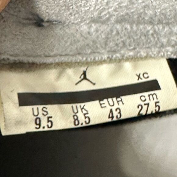 Nike Air Jordan 1 Mid Nouveau Black Ice Anthracite White 629151-003 9.5 men’s